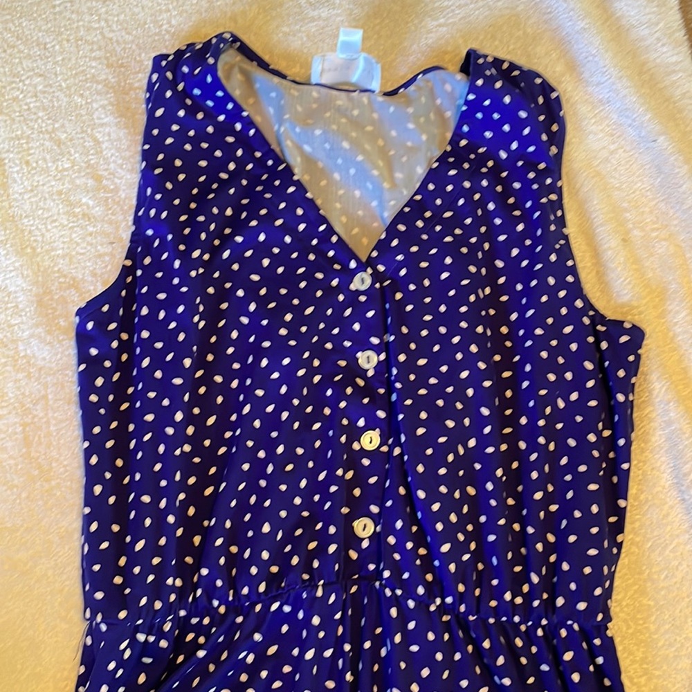 Blue dress